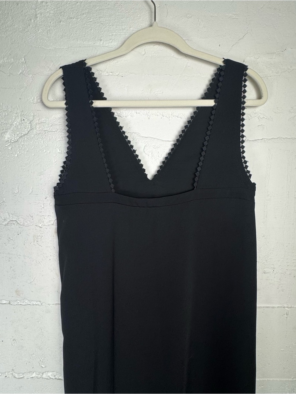 The Kooples Midi Black Slip Dress Size 2 Medium Sleeveless Maxi Elegant Everyday - Picture 4 of 13